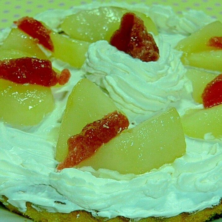 七五三のお祝いに ラ フランスのケーキ召し上がれ レシピ 作り方 By サクラノカタライ 楽天レシピ 七五三のお祝いに ラ フランスのケーキ召し上がれ レシピ 作り方 By サクラノカタライ 楽天レシピ